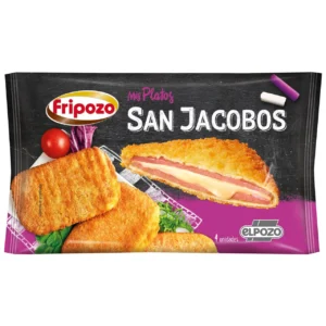Fripozo San Jacobos (Breaded York with cheese) pre-fried and frozen My dishes 4 x 80G