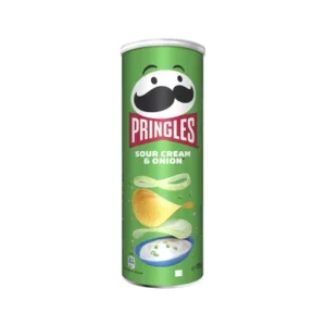 PRINGLES Tile-shaped potatoes with cheese and onion flavor 165g