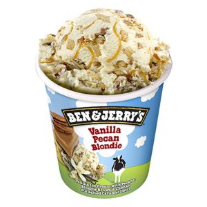 Ben & Jerry's Vanilla Pecan Blondie 465ML