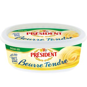Beurre Tendre Demi-Sel Président 250G