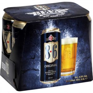 Bière Blonde 8.6 - 50CL 5 Achetées + 1 Offerte