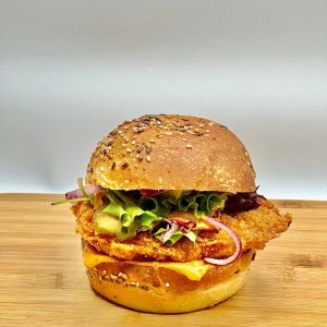 🍔 Burger Poulet + Frites 🍟