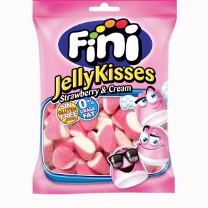 🇪🇸 Bonbons Fini 100G - JellyKisses Strawberry Cream