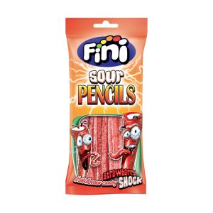 🇪🇸 Bonbon Fini 90G - Sour Pencils Strawberry