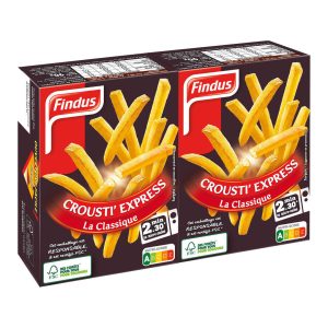 Frites Crousti' Express Findus 2X90G