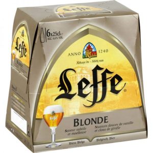 Leffe Blonde 25 CL - 5 Achetées + 1 Offerte