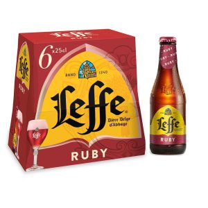 Leffe Ruby 25CL - 5 Achetées + 1 Offerte