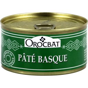 Pâté Basque Orocbat Pur Porc 125G