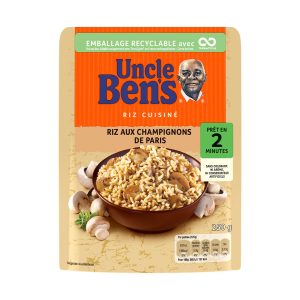 Riz Express 2min Uncle Ben's Champignons de Paris 250G