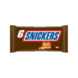 Barres Chocolatées Snickers X6 - 300G