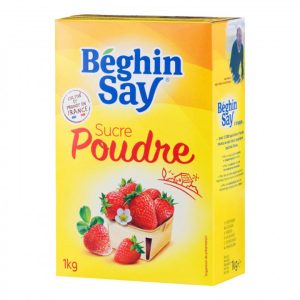 Sucre en poudre Beghin Say 1KG