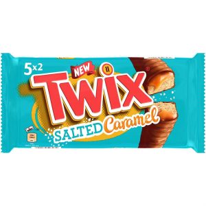 Barres Chocolatées Twix Salted Caramel X5 - 230G