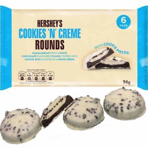 🇺🇸 Hershey's Cookies & Creme Rounds 96G